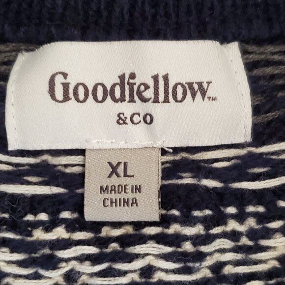 GOODFELLOW&CO Men's XL Long-Sleeve Zip-Up Sweater - Picture 5 of 7